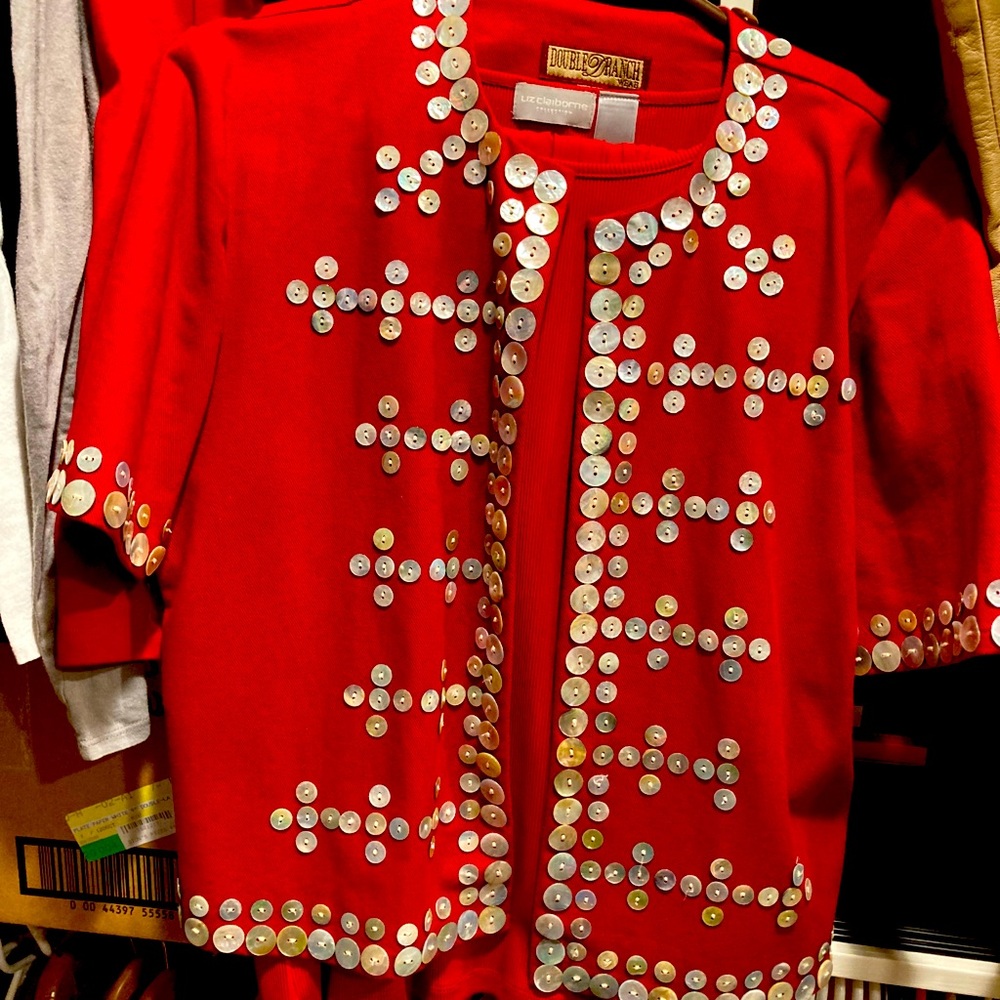 Double D  Ranchwear top, vintage, with skirt/ top